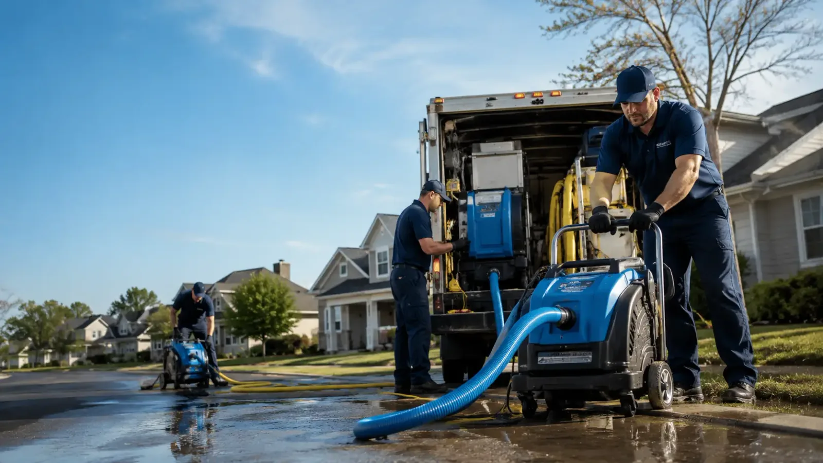 Flood Damage Cleanup in D Lo, MS
